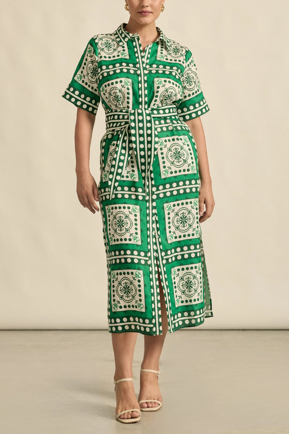 ZOE KRATZMANN | ROAM DRESS | PARROT SCARF