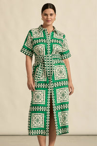 ZOE KRATZMANN | ROAM DRESS | PARROT SCARF