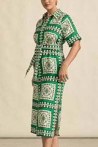 ZOE KRATZMANN | ROAM DRESS | PARROT SCARF