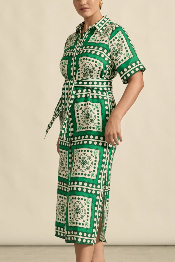 ZOE KRATZMANN | ROAM DRESS | PARROT SCARF