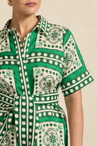 ZOE KRATZMANN | ROAM DRESS | PARROT SCARF