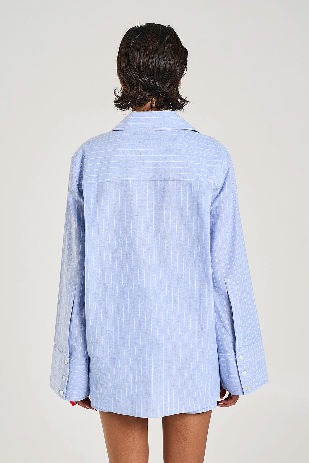 SUMMI SUMMI | CUFF SHIRT - SEA STRIPE