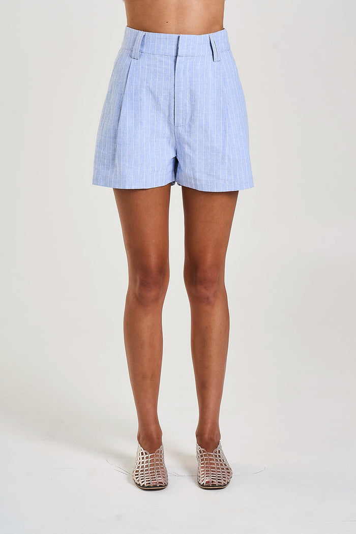 SUMMI SUMMI | TAILORED SHORT - SEA STRIPE