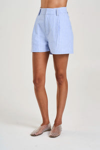 SUMMI SUMMI | TAILORED SHORT - SEA STRIPE