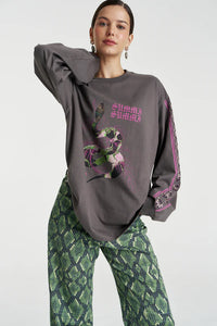 SUMMI SUMMI | EDEN LS TEE - SHADOW