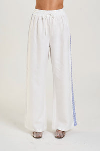 SUMMI SUMMI | WIDE LEG PANT - SOL SCRIPT