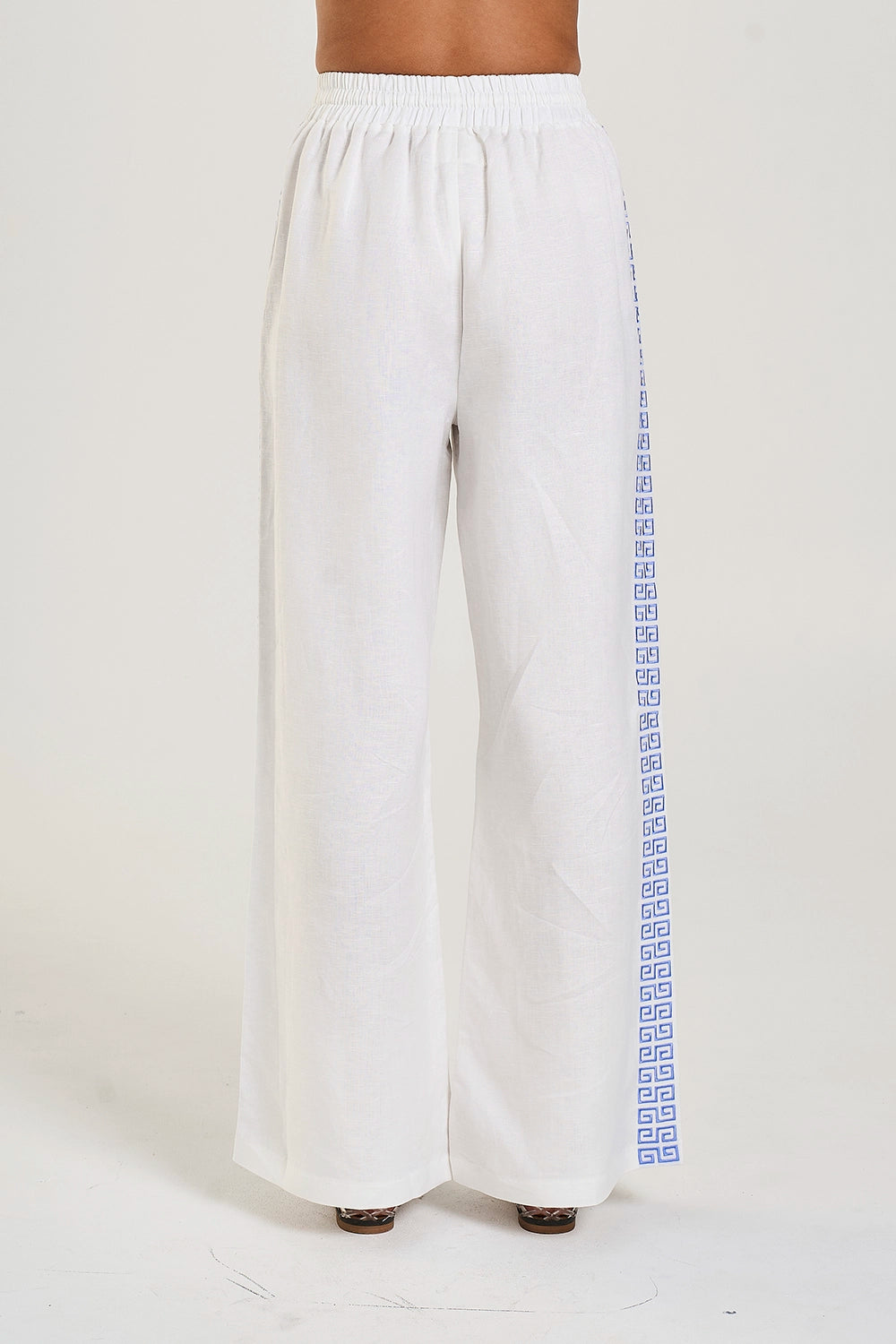 SUMMI SUMMI | WIDE LEG PANT - SOL SCRIPT