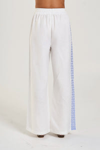 SUMMI SUMMI | WIDE LEG PANT - SOL SCRIPT