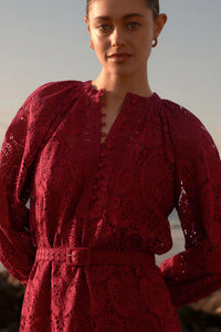 ZOE KRATZMANN | SONNET DRESS | RASPBERRY