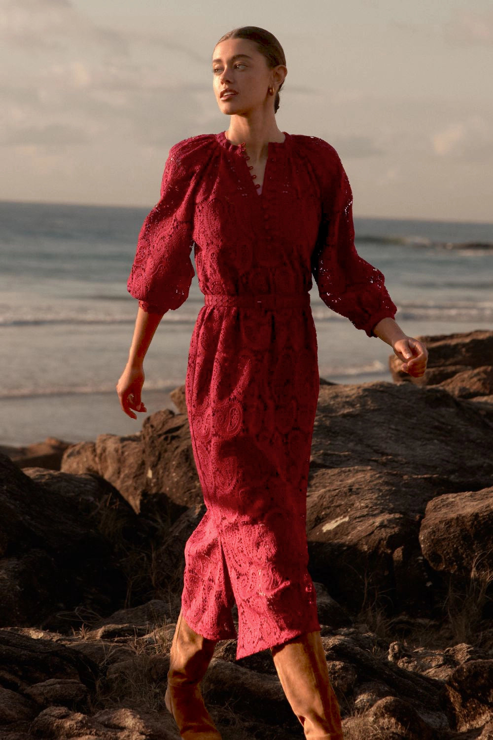 ZOE KRATZMANN | SONNET DRESS | RASPBERRY