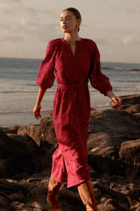 ZOE KRATZMANN | SONNET DRESS | RASPBERRY