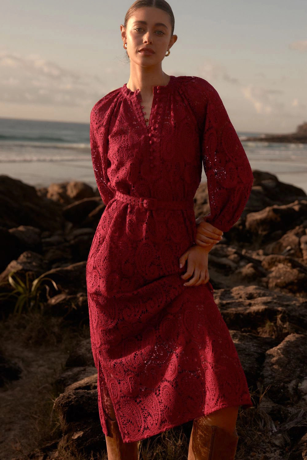 ZOE KRATZMANN | SONNET DRESS | RASPBERRY