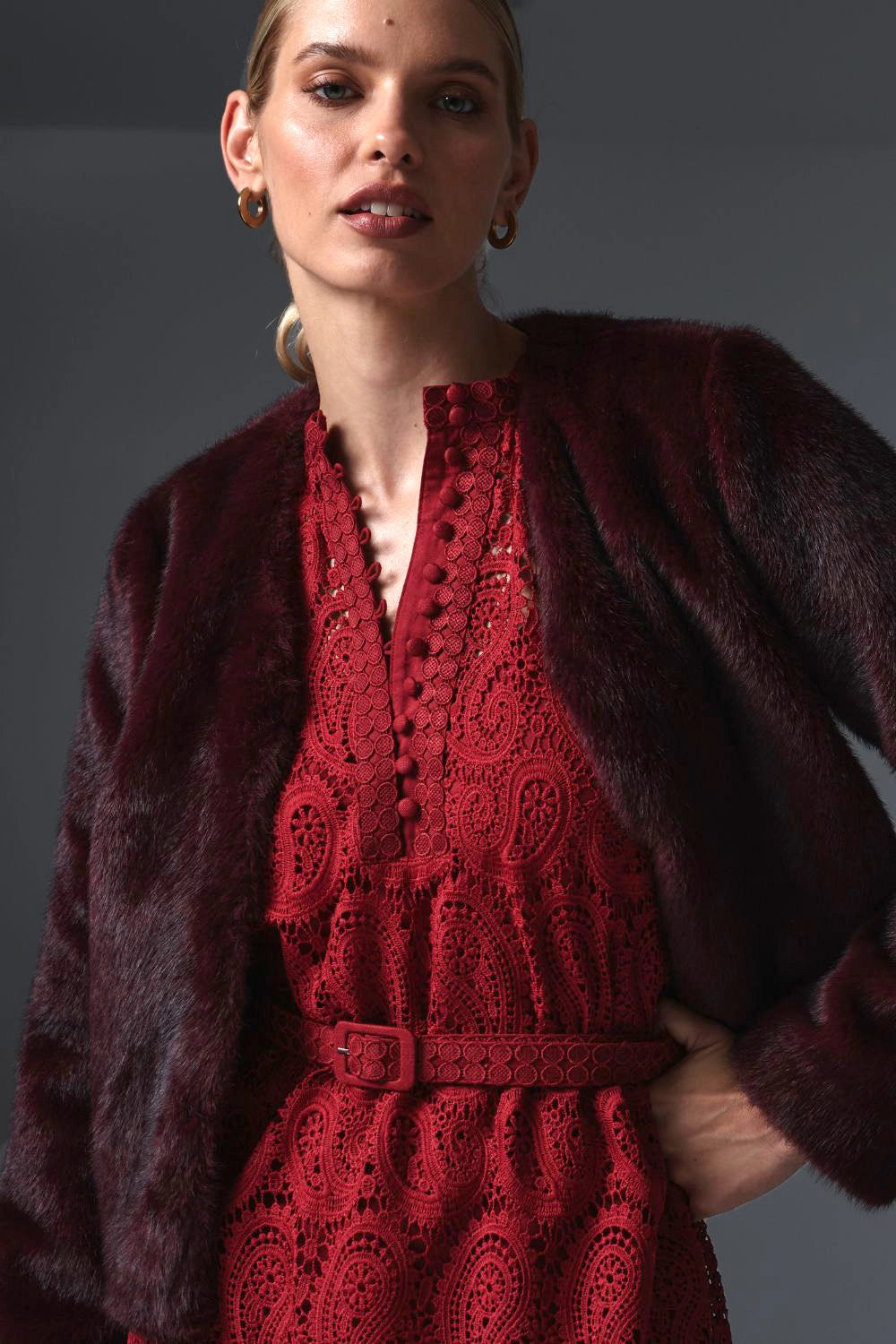 ZOE KRATZMANN | SONNET DRESS | RASPBERRY