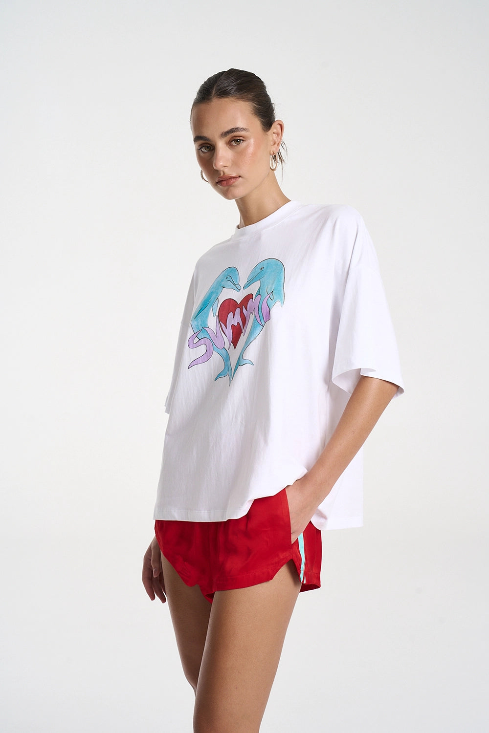 SUMMI SUMMI | SPORTY SHORTY - RED