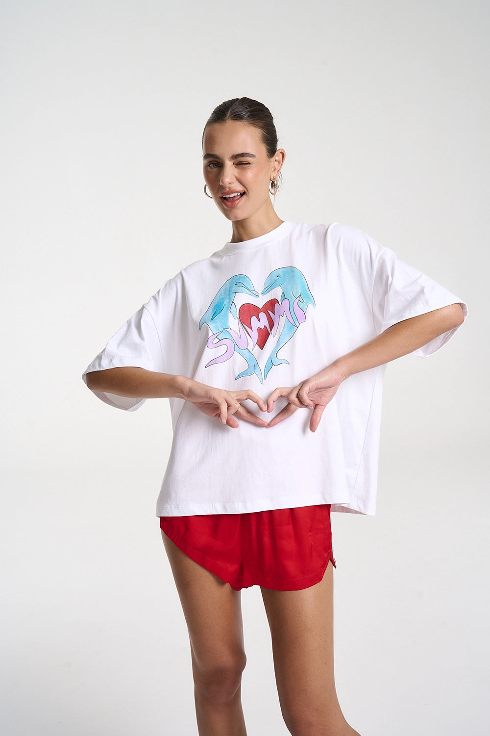 SUMMI SUMMI | SPORTY SHORTY - RED