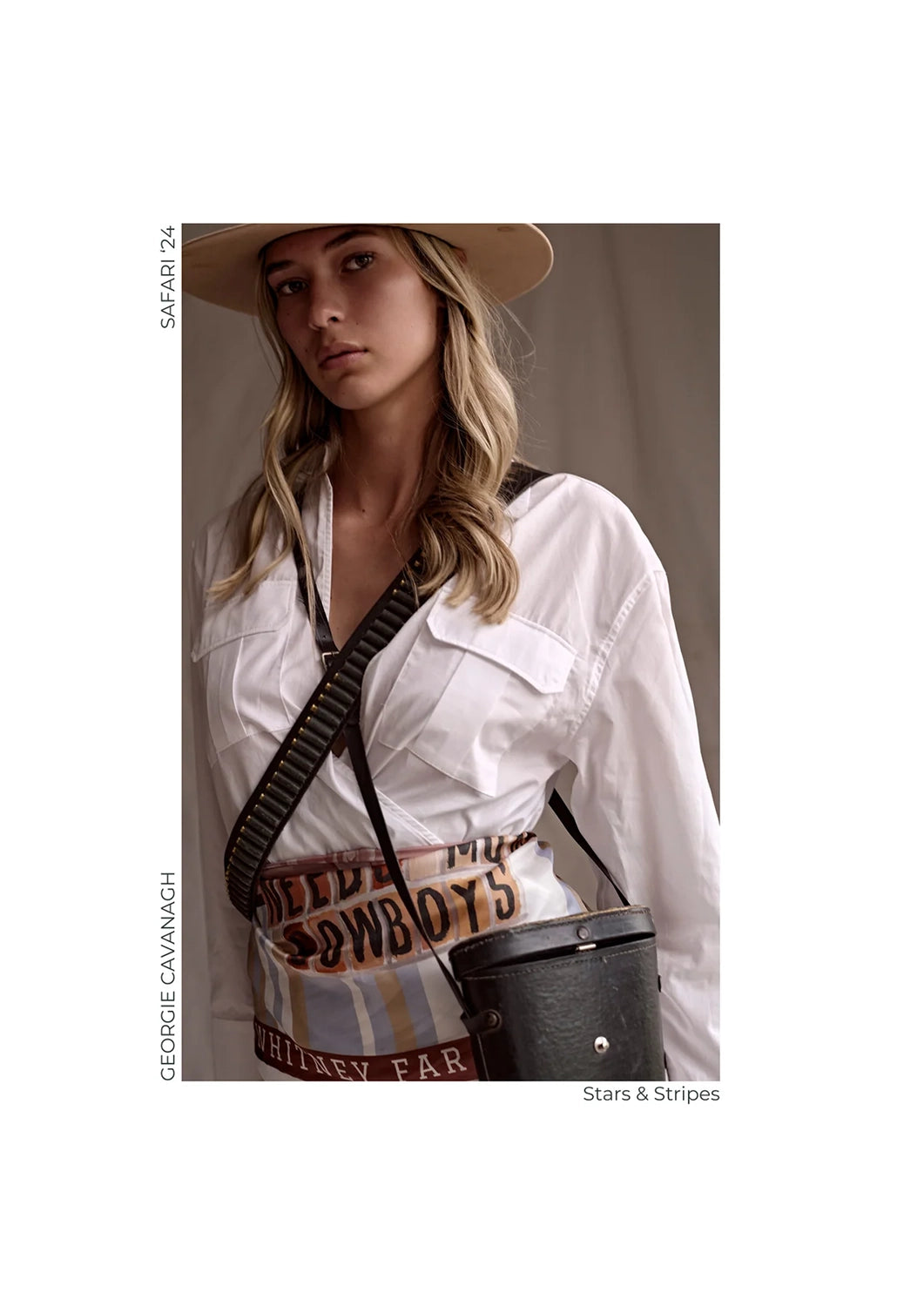 Far Mer | Silk Scarf Large - Stars & Stripes