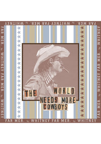 Far Mer | Silk Scarf Large - Stars & Stripes