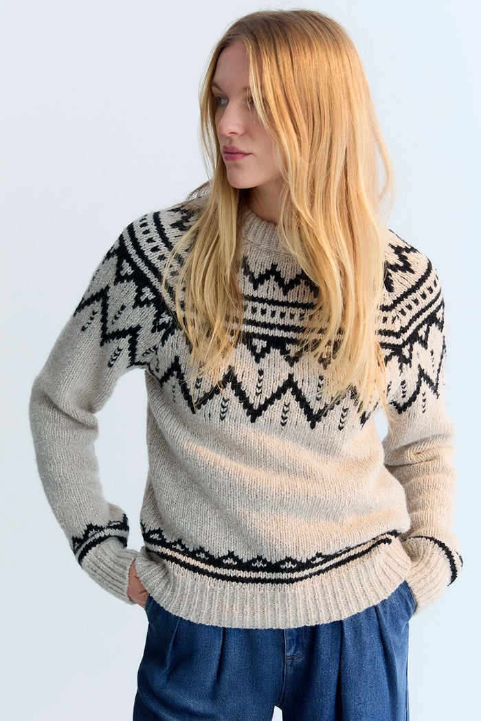 THE NEW SOCIETY | LUNA WOMAN JUMPER - MOONLIGHT VIGORE