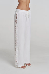 Summi Summi | Relaxed Anglaise Pant - White