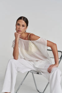 Summi Summi | Crystal Top - White