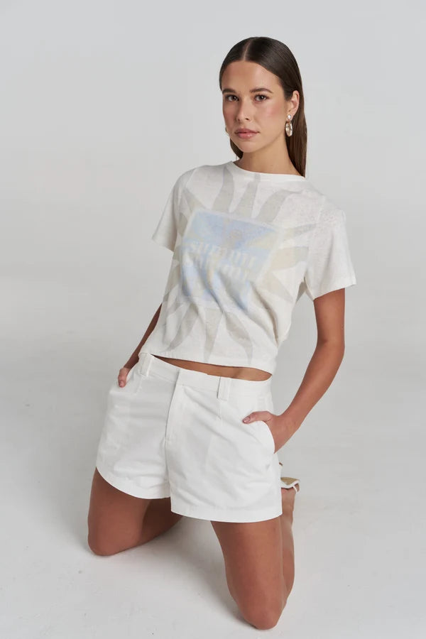 Summi Summi | Orchid Sun Tee - White