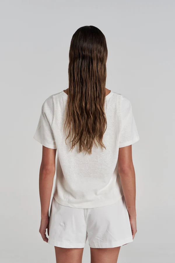 Summi Summi | Orchid Sun Tee - White