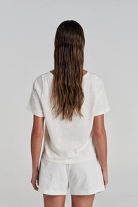 Summi Summi | Orchid Sun Tee - White