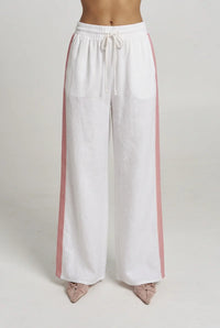 Summi Summi | Reverie Wide Leg Pant - White Reverie