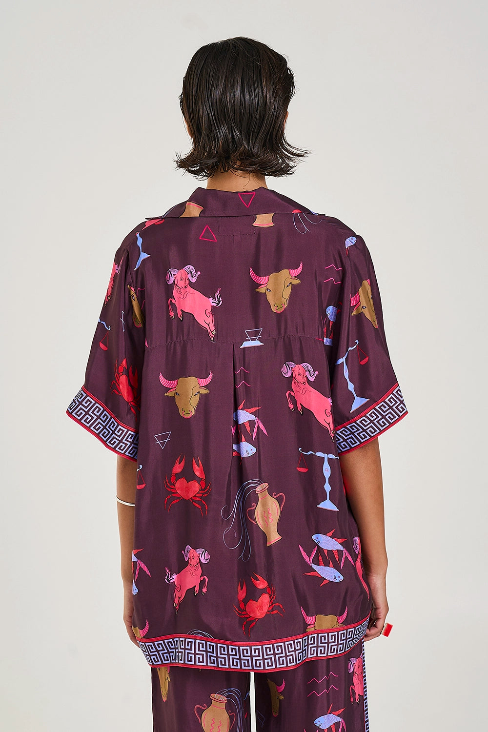 SUMMI SUMMI | BUTTON UP SS SHIRT - ZODIAC
