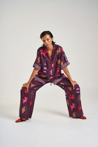 SUMMI SUMMI | BUTTON UP SS SHIRT - ZODIAC