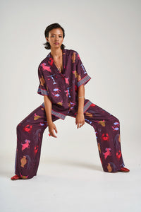 SUMMI SUMMI | BUTTON UP SS SHIRT - ZODIAC