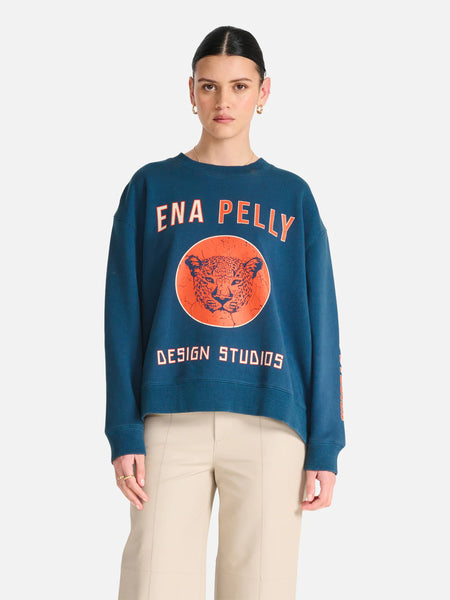 ENA PELLY | TIGER SPHERE OVERSIZED SWEATER
